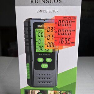 RDINSCOS RD630 EMF Detector - 3-in-1 Digital Handheld EF MF RF Radiation Meter